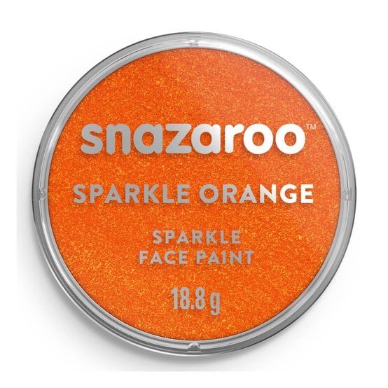 Snazaroo Orange Sparkle Face Paint  image number 1