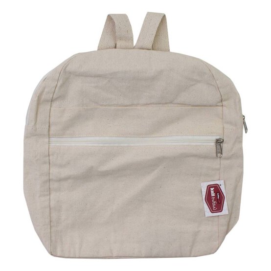 Natural Cotton Rucksack Bag image number 1