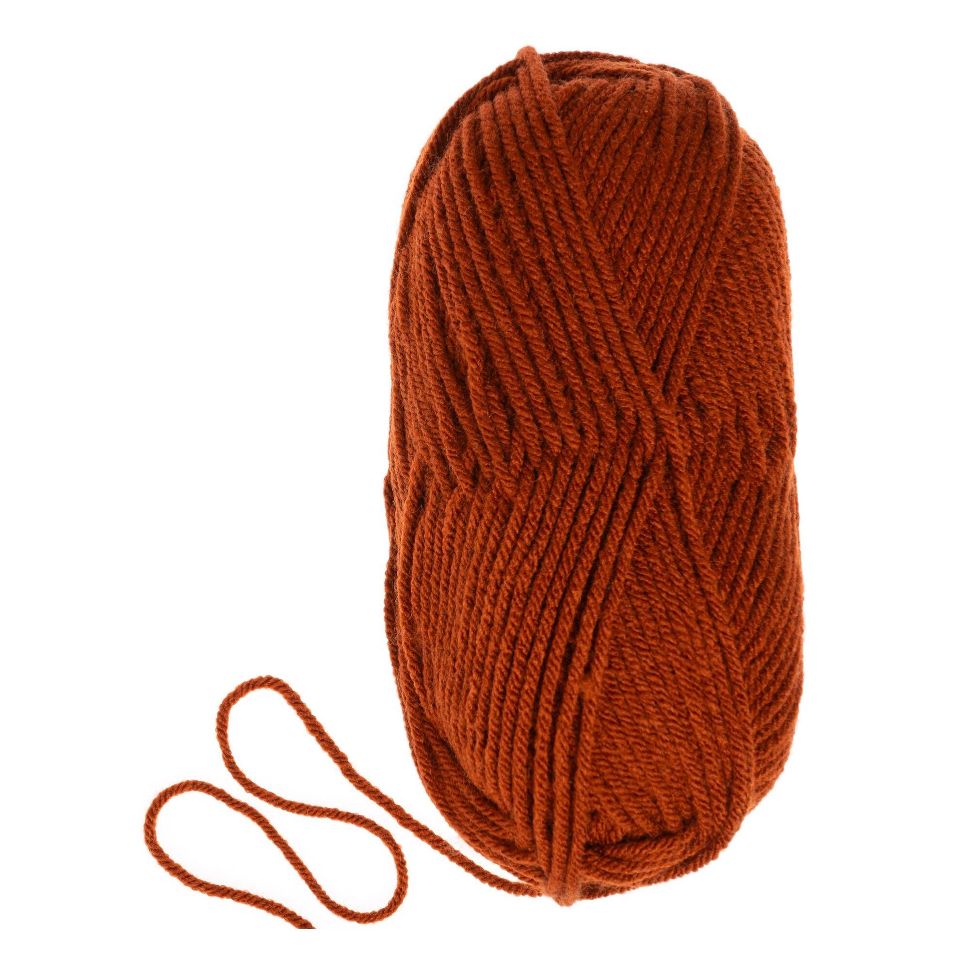 Knitcraft Rust Everyday Chunky Yarn 100g Hobbycraft