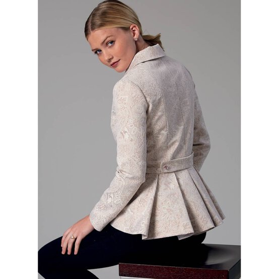 McCall’s Peplum Jackets Sewing Pattern M7513 (6-14) image number 6