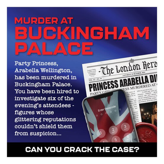 Murder Mystery Cases: Murder at Buckingham Palace image number 4