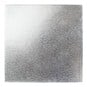 Silver 10 Inch Square Cake Board image number 1