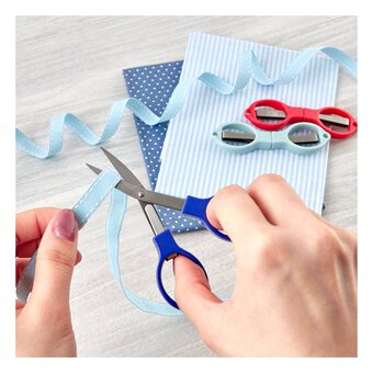 Assorted Compact Folding Scissors 10cm