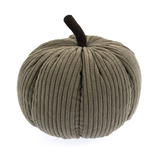 Grey Cord Pumpkin 17cm image number 1