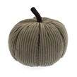 Grey Cord Pumpkin 17cm