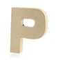 Mini Mache Letter P 10cm image number 1