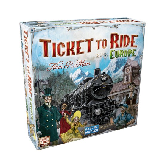 Ticket to Ride Europe Board Game image number 1