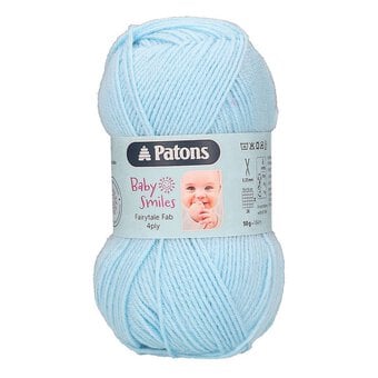 Patons Pale Blue Fairytale Fab 4 Ply Yarn 50g