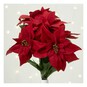 Red Poinsettia Pick 50cm image number 1