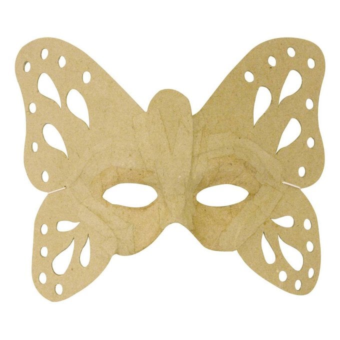 Decopatch Mache Butterfly Mask 8cm x 23.5cm x 19.5cm image number 1