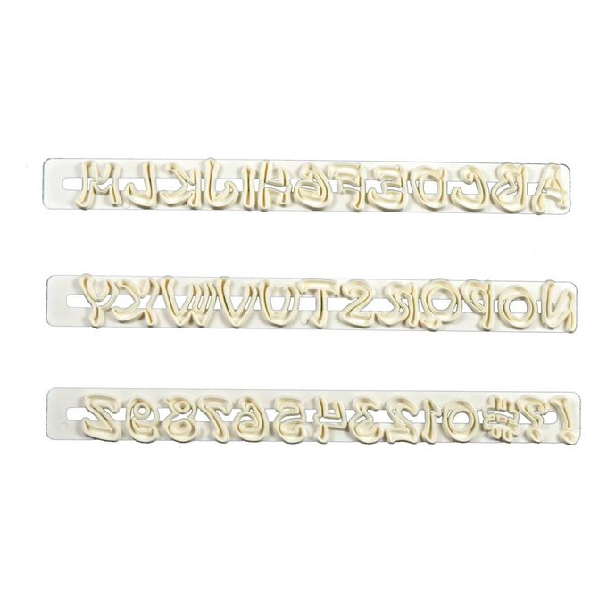 FMM Magical Alphabet and Number Cutters 3 Pieces Hobbycraft
