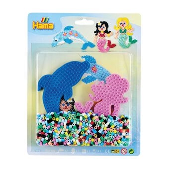 Hama Mermaid and Dolphin Beads Set 1100 Pieces