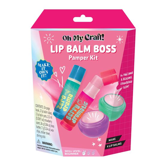 Oh My Craft! Lip Scrub and Balm Kit image number 1