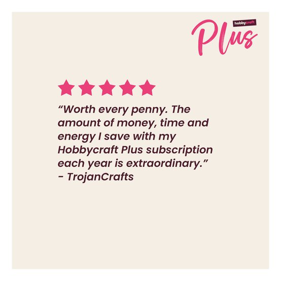 Hobbycraft Plus 1-Year Membership image number 10