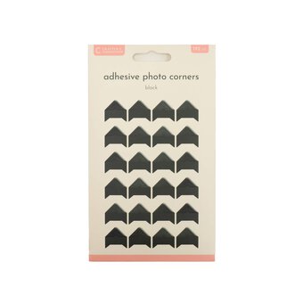 Crafter’s Companion Black Photo Corners 192 Pack