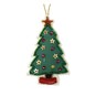 Hanging Beaded Tree Decoration 10cm image number 2