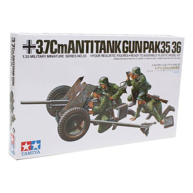 Tamiya WWII German Anti-Tank Gun Model Kit 1:35 image number 1