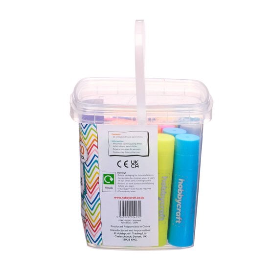 Assorted Paint Sticks Tub 20 Pack image number 4