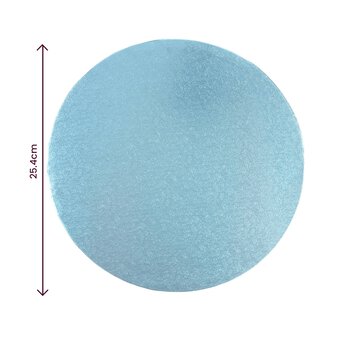 Baby Blue Round Cake Drum 10 Inches image number 3