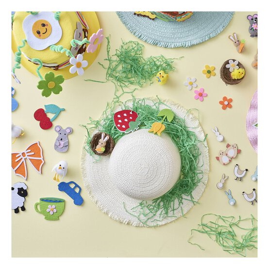 Cream Easter Bonnet 10 Pack Bundle image number 2