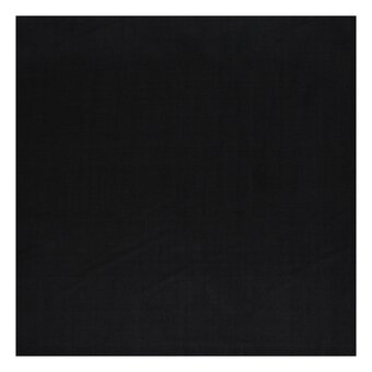 Black Silky Habutae Fabric by the Metre