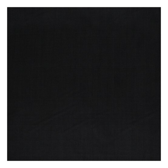 Black Silky Habutae Fabric by the Metre image number 2