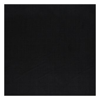 Black Silky Habutae Fabric by the Metre image number 2
