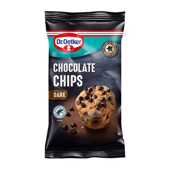 Dr. Oetker Dark Chocolate Chunks 100g image number 1