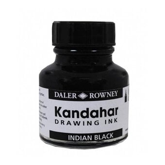 Daler-Rowney Kandahar Black Ink 28ml
