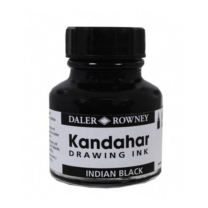 Daler-Rowney Kandahar Black Ink 28ml image number 1