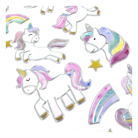 Unicorn Gel Stickers image number 3
