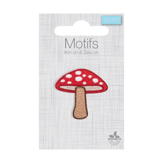 Toadstool Iron-On Patch image number 3