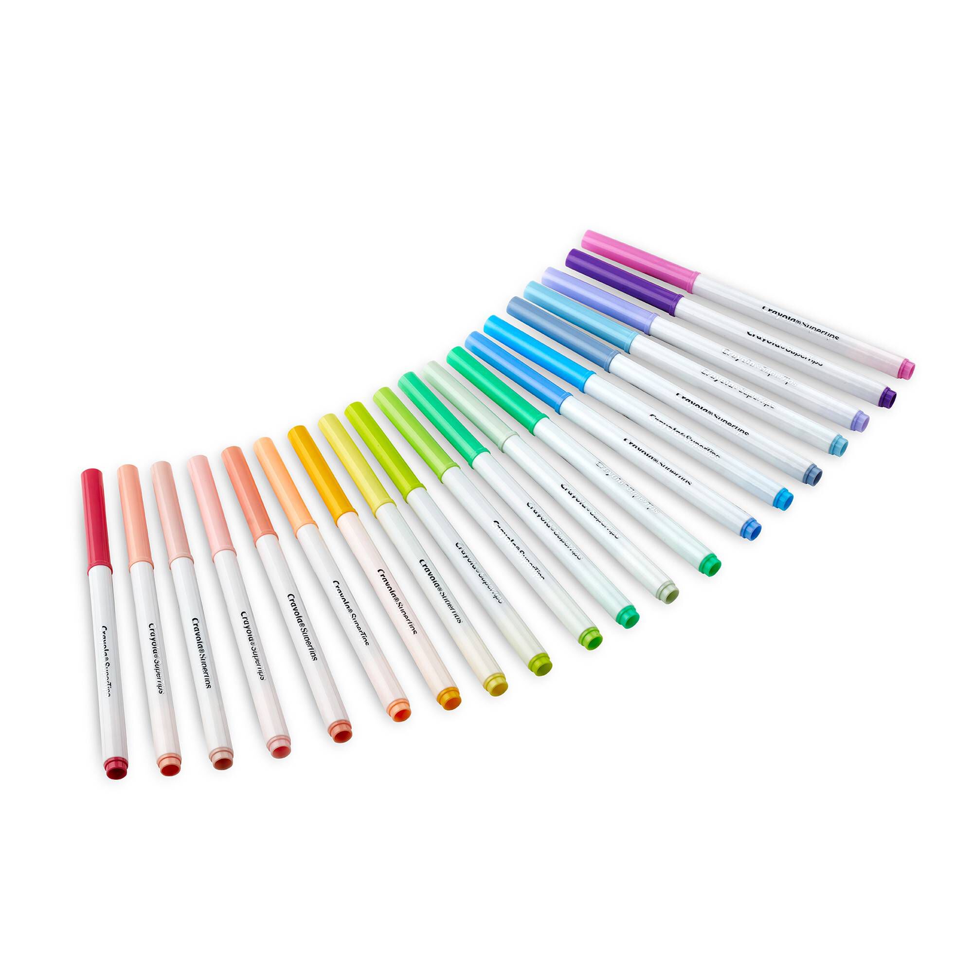 Crayola Pastel Supertips Washable Markers 20 Pack Hobbycraft