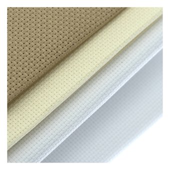 Ivory 16 Count Aida Fabric 30cm x 46cm