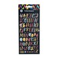 Bright Uppercase Puffy Script Alphabet Stickers image number 4