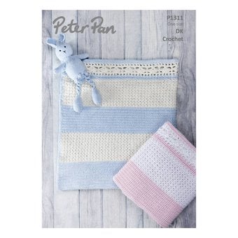 Peter Pan Baby Cotton Crochet Blanket Digital Pattern P1311