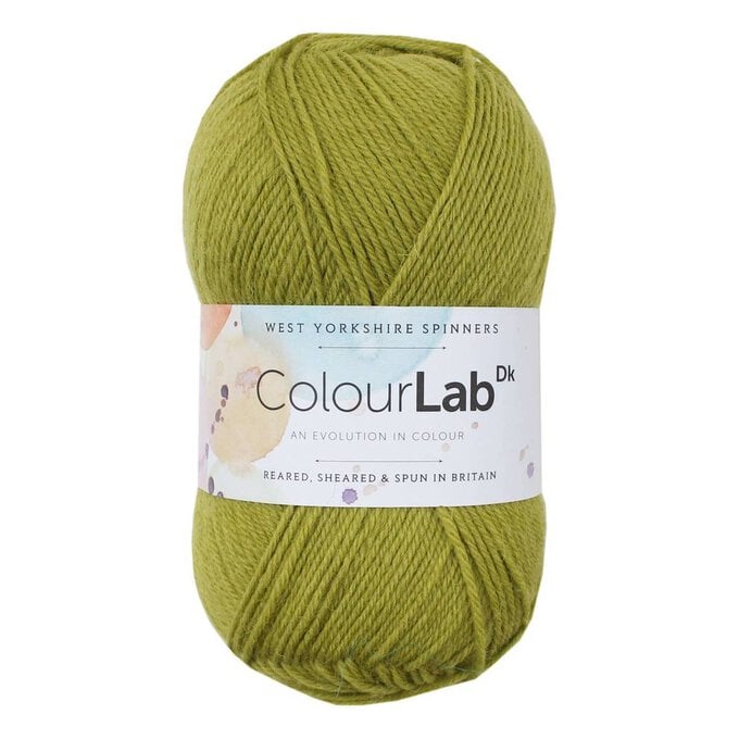 West Yorkshire Spinners Pear Green ColourLab DK Yarn 100g image number 1