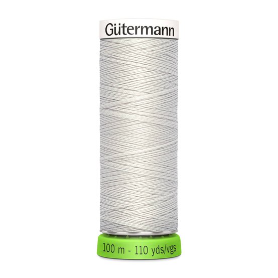 Gutermann Pale Grey Sew All Recycled rPET Thread 100m (8) image number 1