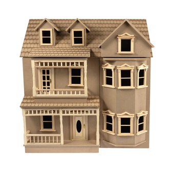 Exmouth Unpainted Doll's House Kit