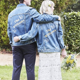 Cricut: How to Make Personalised Wedding Jackets
