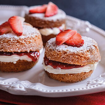 How to Make Scones with Jam and Cream