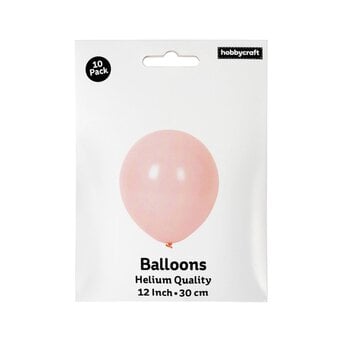 Pink Latex Balloons 10 Pack image number 3