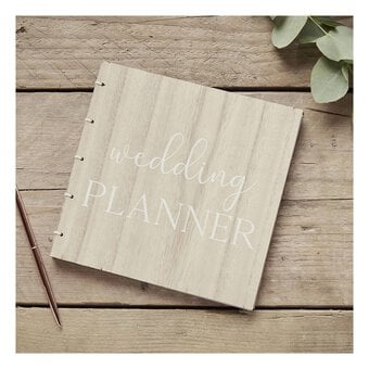 Ginger Ray Wooden Wedding Planner image number 3