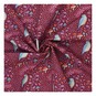 Tilda Hibernation Sleepy Bird Mulberry Fabric by the Metre image number 1