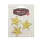 Gold Star Iron-On Motifs 3 Pack image number 4