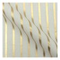 Gold Metallic Stripe Cotton Fat Quarters 4 Pack image number 2