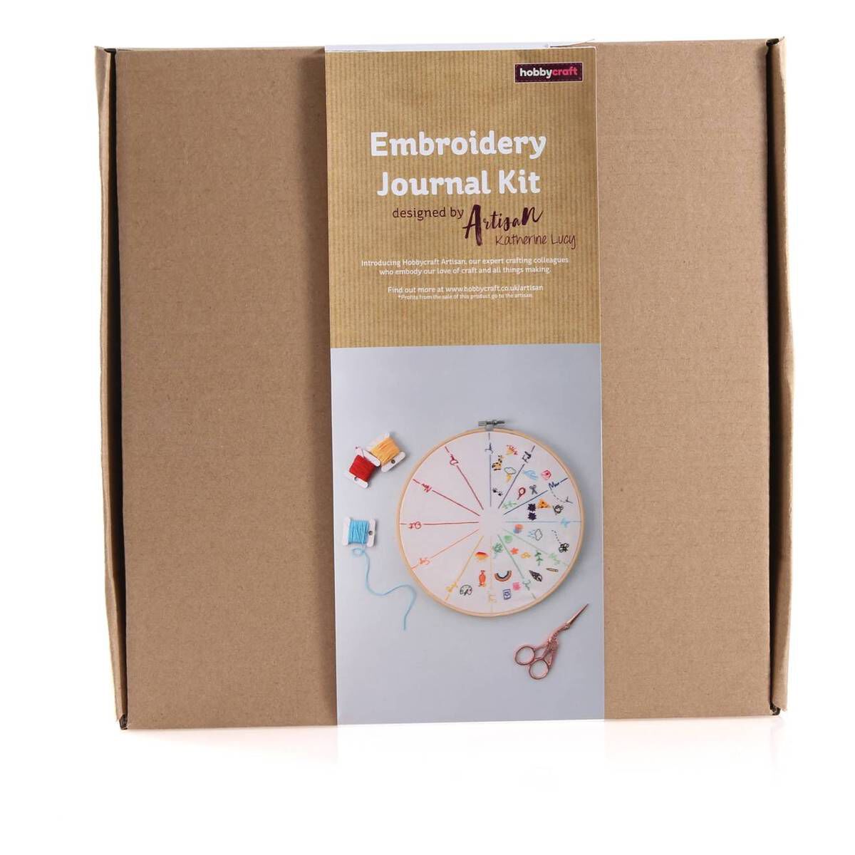 Artisan Year of Stitches Embroidery Kit Hobbycraft