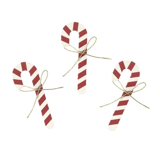 Candy Cane Card Toppers 3 Pack image number 1