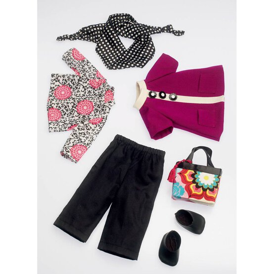 McCall’s Doll Clothes Sewing Pattern M7006 image number 4