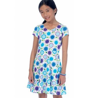 McCall’s Girls’ Dress Sewing Pattern M7079 (7-14) image number 6